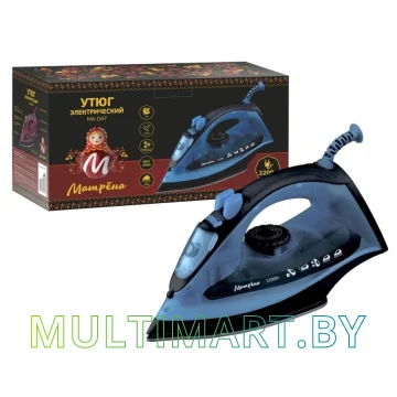 Утюг Матрена MA-047 (синий) картинка 2